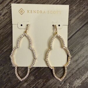 Inspired Gold and Silver Drop Earrings